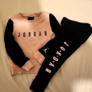 Toddler Jordan outfit pink 3T
